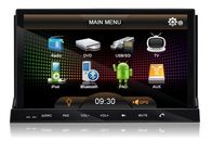 Double DIN Android 2.3 Car PC , Universal Indash 2 DIN Touch Screen Monitor Car DVD DV 