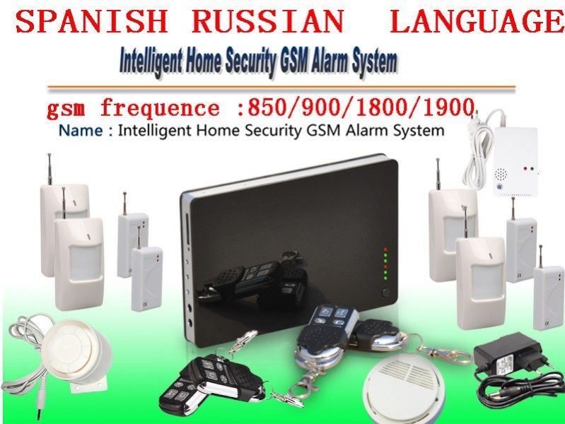 Security Wireless GSM Smart Home Alarm System,Wireless GSM alarm control system