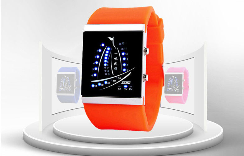 Sailing style colorfule LED Watch