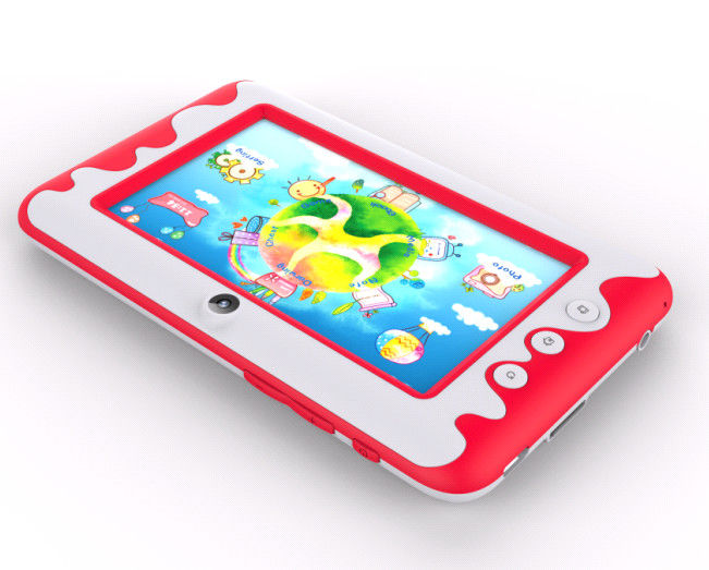 800*480 P Blue / Yellow / Green / Red Kids Educational Tablet 4.3 Inch