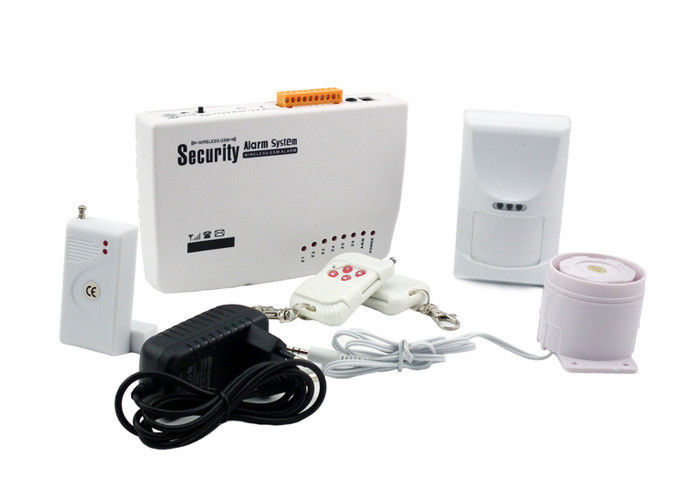 4 Wire GSM Wireless Burglar Alarm Systems With Self-check