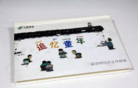 Paper Card Custom Board Book Printing Kids Learning , Non-toxic