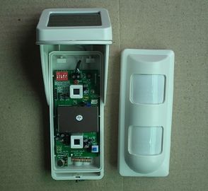 Outdoor Alarm Motion Detectors With Solar Power independent dual element PIR detection technology