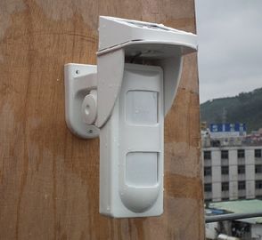 Outdoor Alarm Motion Detectors With Solar Power independent dual element PIR detection technology