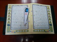 4GB LED display Digital Holy Quran Pen Reader with leather quran book