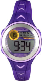 Fashion Anti-static  Womens Digital Watches With EL Back Light KU