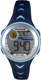 Fashion Anti-static  Womens Digital Watches With EL Back Light KU