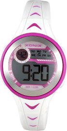 Fashion Anti-static  Womens Digital Watches With EL Back Light KU