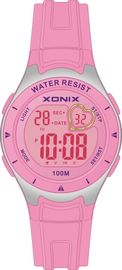 10 Atm Water Proof El Light Lithium Battery Sporty Quartz Digital Watches For Girl And Boy