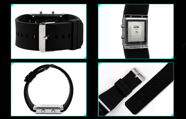 Girls LED Digital Wrist Watch Blue Silicone Strap Electronic Watches