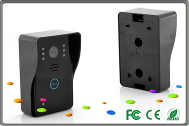 infrare 7" LCD villa intercom systems , automatic camera digital peephole door viewer