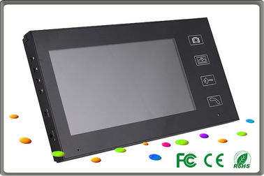 infrare 7" LCD villa intercom systems , automatic camera digital peephole door viewer