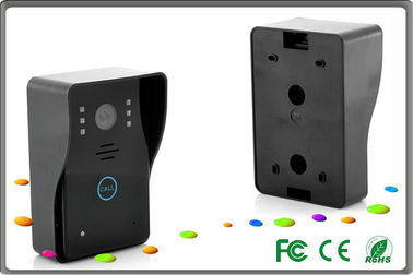 touch keypad control Villa Intercom System , 7 inch color TFT LCD indoor unit