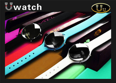 U Watch Bluetooth Wrist Watch , Bluetooth Phone Watch UU Silicon Wristband Bluetooth 3.0 Black