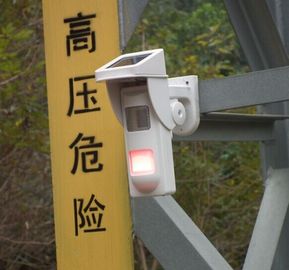 Solar Outdoor Spot Notifier Against High Tension Power