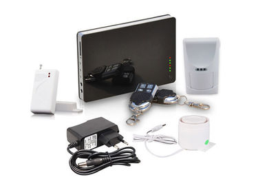 SMS Wireless Burglar Alarm Systems With 12 Wireless Zones Plus 2 Wired Zones