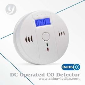 1.5V LCD Display CO Alarm Detector With Carbon Monoxide Detector EN50291