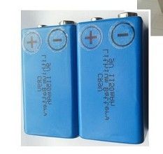 High Energy Smoke Alarm CR9V 1200mAh 9.0V Li-mno2 Battery Eco-friendly