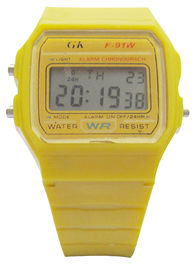 Bllue Childrens Digital Watches , Plastic Digital Sports Watch For Kids