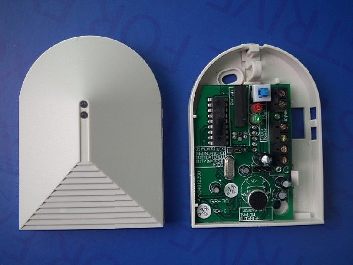 Anti RFI And EMI Low Frequency 4.5m - 9m Range Glass Break Alarm Motion Detectors