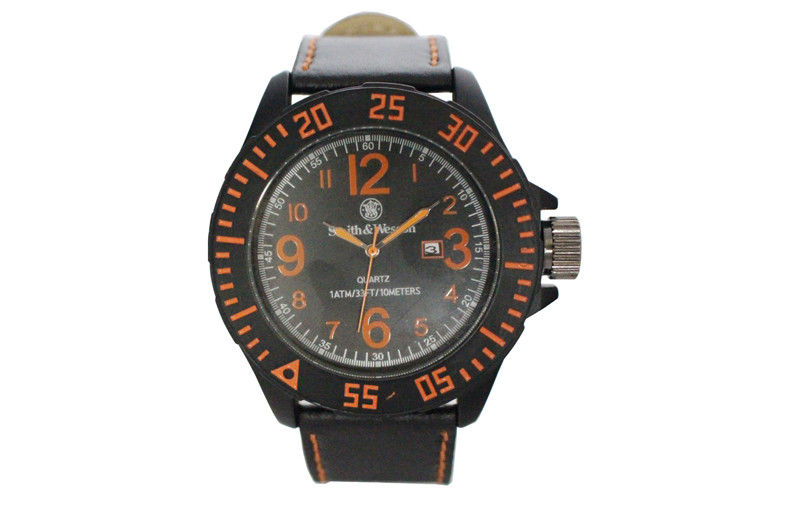 Boys Outdoor Quartz Sport Watch Silicone Watchband Annual Calendar Watch