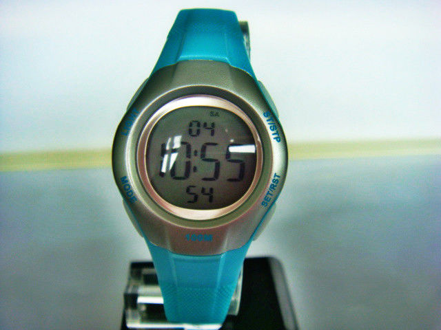 Plastic Boys Quartz Digital Watch With Dual Time 24 Hour Format
