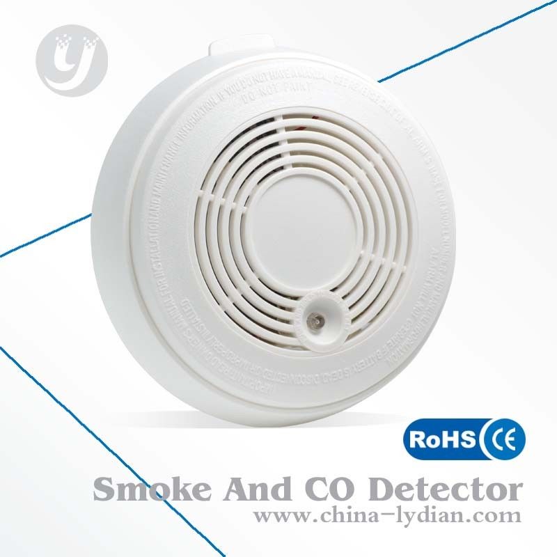 CE Approved Smoke And CO Detector Combination Photoelectric Detector