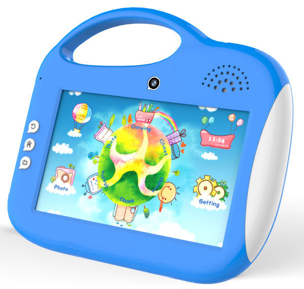5 Inch Android Kids Educational Tablet , Blue / Yellow / Green / Red