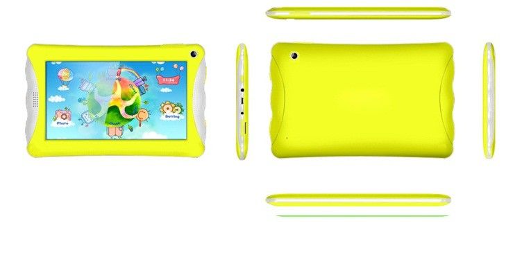 Colorful ergonomic wifi 7 Inch kids tablet pc with touch screen