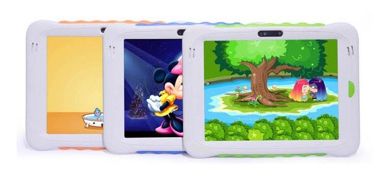 Blue 8 Inch Kids Educational Tablet with capacitive TFT screen