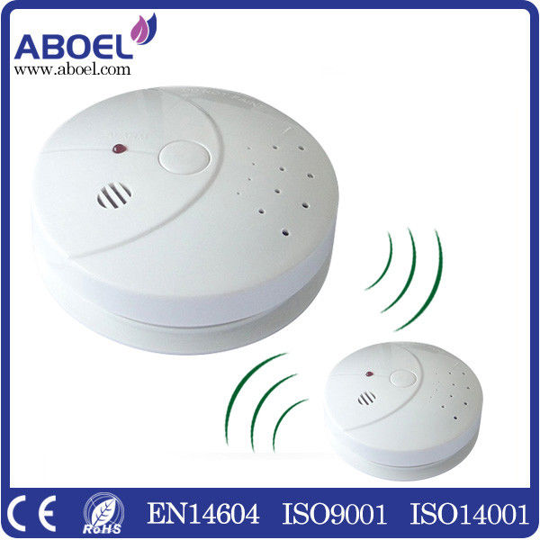 9V Battery Operated Photoelectric Smoke Detectors Interconnected CE / ROHS