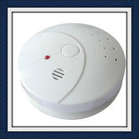 ABS Plastic Photoelectric Smoke Detector Alarm With Low Battery Warning EN14604