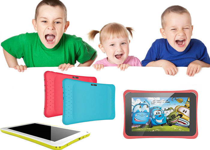 Red / Blue Kid Learning Tablet 7'' A23 Dual Core 1.5Ghz With Dual System